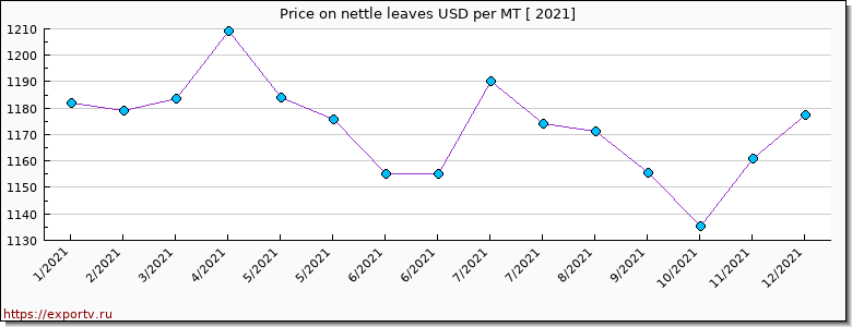 nettle leaves price per year