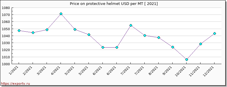 protective helmet price per year