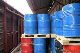 Barrels from under liquid glass. Large selection