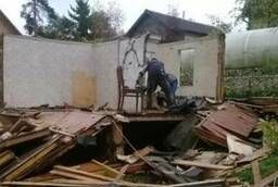 Демонтаж деревянных дачных домов