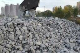 Дробленный бетон с доставкой по Калининграду и области