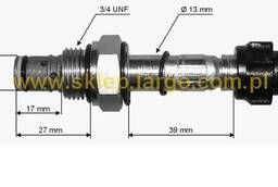 Single-acting hydraulic valve 2554031M