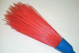 Round plastic broom