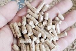 Softwood pellets, heating pellets