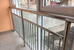 Stainless steel railings and railings