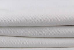 Bleached twill in bulk from the manufacturer