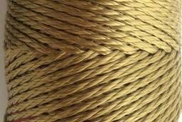 Трос плетеный сверхпрочный арамидный-кевлар 40 прядный Ø 9 м