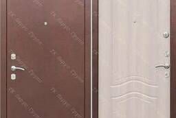 Входная металлическая дверь Гарда 1512 Беленый дуб