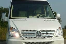 Ordering a VIP minibus for passenger transportation