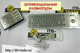 Anti-vandal keyboards