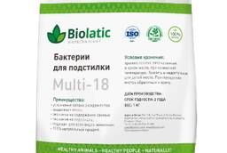 Бактерии для подстилки в свинарнике Biolatic Multi 18/0. 5 кг