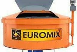 Бетоносмеситель принудительного действия Euromix 600. 750