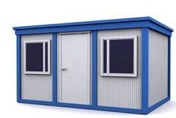 Container block  Change house 6x2. 4x2. 36 pvc window art. 50