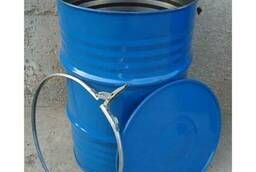 Barrel Container BSZ 210о 0.9 steel with a lid on a hoop 0, 9. ..