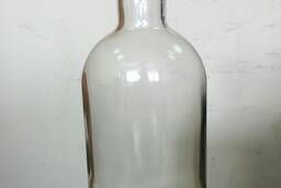 Бутылка стеклянная 0. 5 л. Финская фляжка.