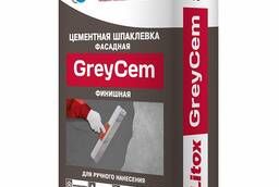 Цементная фасадная шпаклевка Литокс ГрейЦЕМ GreyCem, 20КГ
