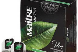Tea Maitre (МЭТР) Classic, green, 100 bags ..