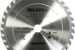 Диск пильный серия Hilberg Industrial 450*36Т*50 mm HW451