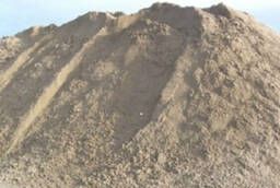 Доставка песка строительного илистого и мытого