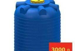Емкость для воды на 3000 литров пластиковая