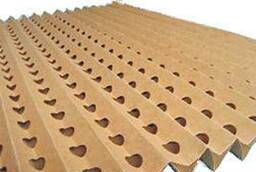 Cardboard corrugated filter (labyrinth)