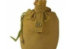 Army flask in a case