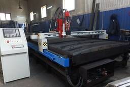 Gas CNC machines for shaped gas cutting of metal