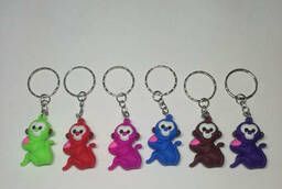 Toy for capsules 45mm Keychain Monkeys (12 pcs  pack)