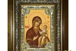 Икона освященная Иверская икона Божией Матери, 18x24. ..
