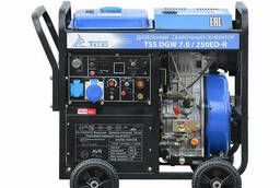 Инверторный дизельный сварочный генератор в кожухе TSS DGW 7. 0/250EDS-R