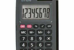 Калькулятор карманный Staff STF-6248 (104х63 мм), 8. ..