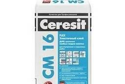 Клей эластичный Ceresit СМ 16 для любых видов плитки, 25 кг