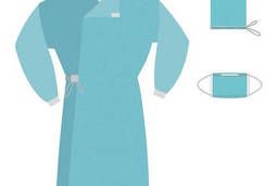 Комплект одноразовой одежды для хирурга КХ-04 Гекса. ..