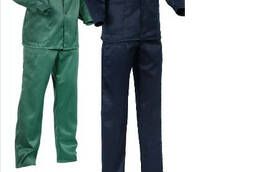 Mens suit (jacket trousers) without reinforcement