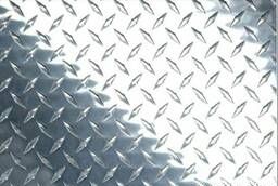 Лист алюминиевый рифленый 1. 2х1200х3000 мм диамант