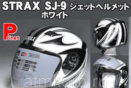 Мотокаска Strax SJ-9 аутентичный стиль мотоэкипировка. ..