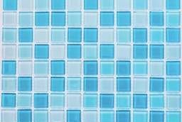 Мозаика Bonаparte Marina голубая глянцевая 30x30