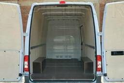 Van lining Mercedes Sprinter Classic with plywood