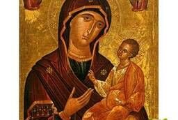 Одигитрия икона Божией Матери, 20x25 см