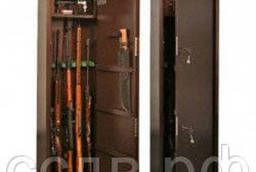 Оружейный шкаф КО-039т ( 5 стволов ) ВхШхГ, мм: 1400х430х280