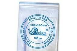 Пакеты zip-lock 100х180мм, 40 мкм EXTRA (с замком) 100 шт.