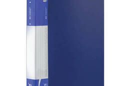 Папка 60 вкладышей Brauberg стандарт, синяя, 0, 8 мм, 221605