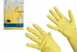 Household rubber gloves Vileda Contract with cotton ..