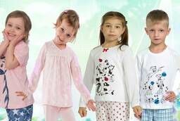 Пижамы нарядные детские утепленные