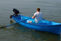 Plastic boat Omul (motor-rowing)