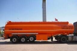 Semi-trailer for light oil Nursan 40 m3