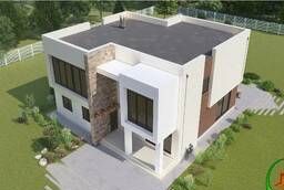 Project of a house in Kaliningrad