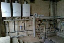 Design and installation of heating water supply sewage
