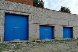 Industrial and garage doors, roller shutters.