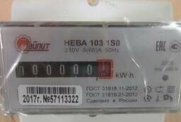 Счетчик электрической энергии НЕВА 103/5 1S0 230V 5(60)A